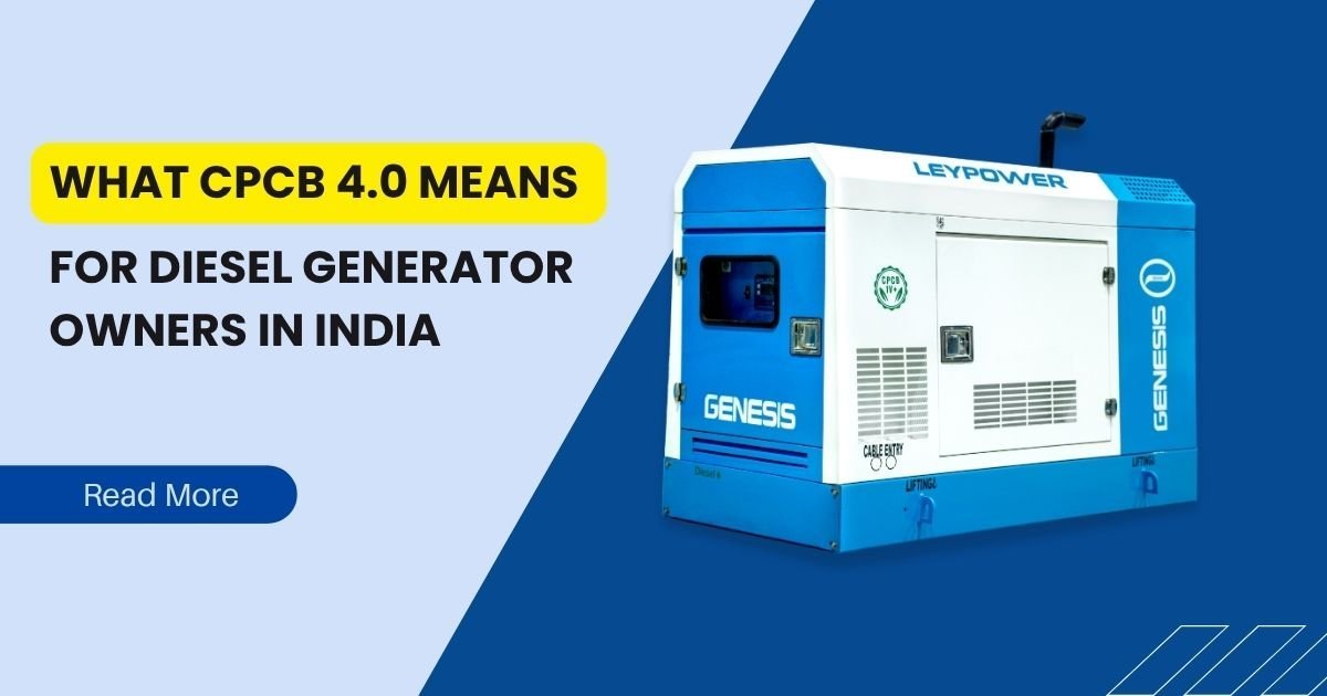 What CPCB 4.0 Means for Diesel Generator Owners in India