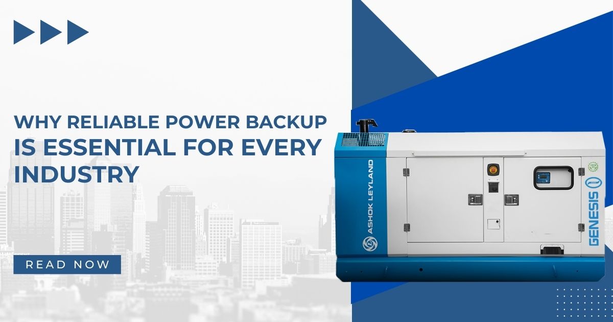 Why Reliable Power Backup is Essential for Every Industry