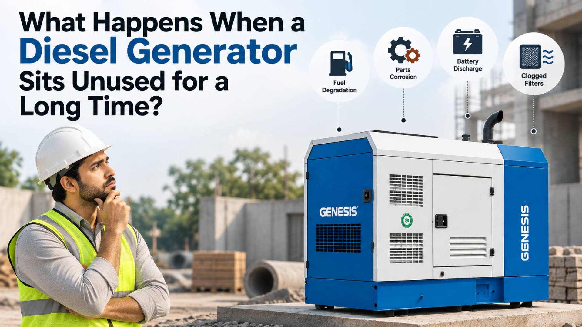What Happens When a Diesel Generator Sits Unused for a Long Time?