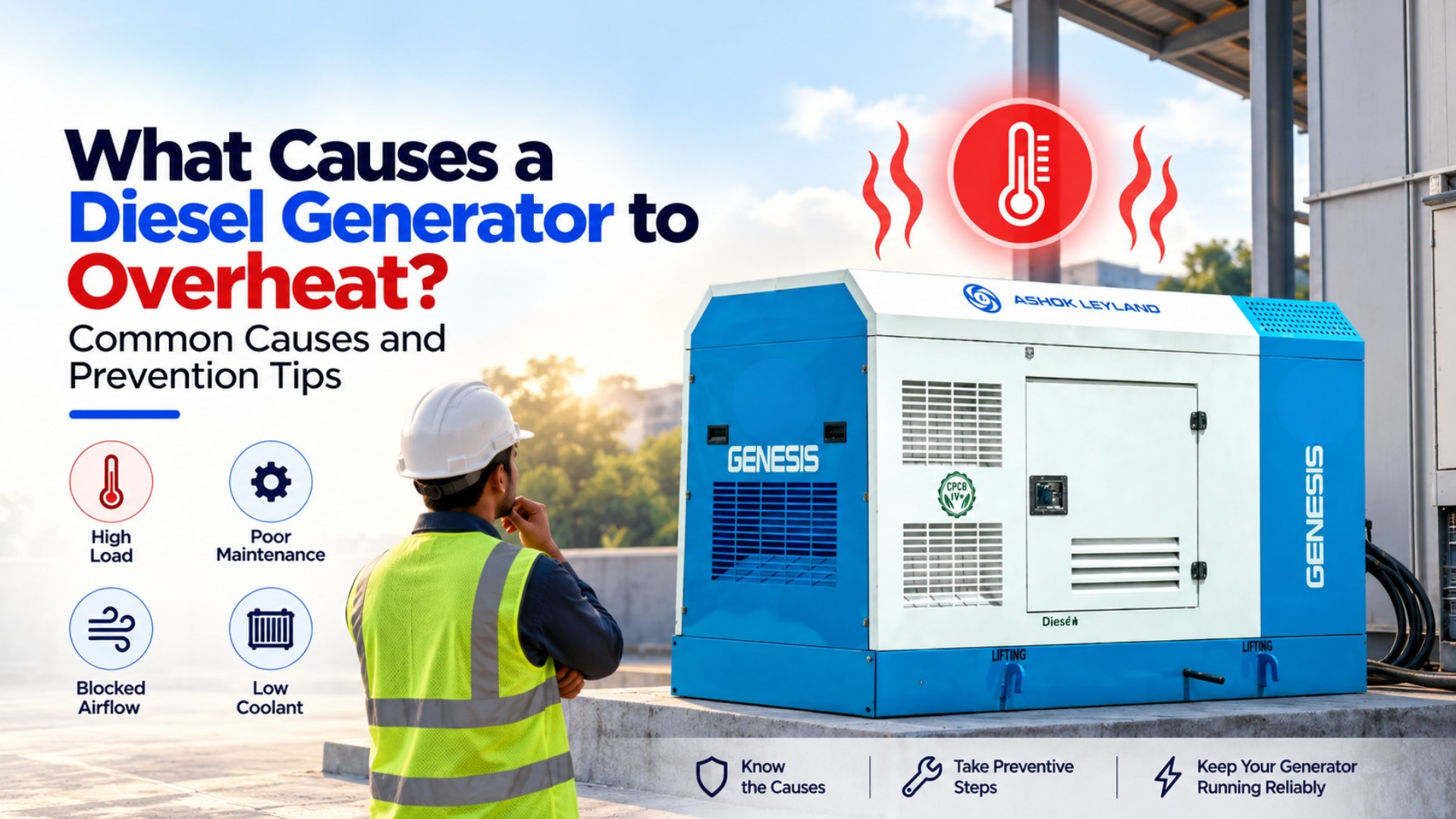 What Causes a Diesel Generator to Overheat? Common Causes and Prevention Tips